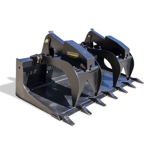 bucket thumb grapple for skid steer|heavy duty skid steer grapple.